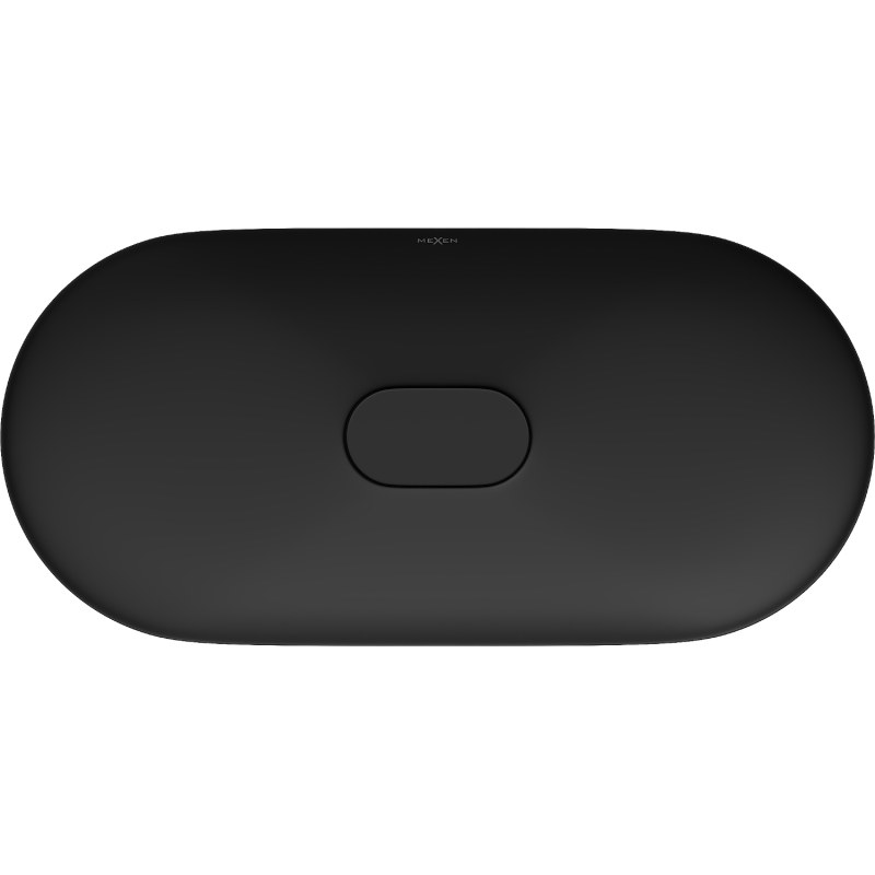 Mexen Sofia praustuvo ant stalviršio iš konglomerato 70 x 35 cm, juoda - 23067071