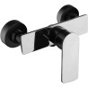 Mexen Alfa dušo baterija, juodas/chromas - 745740-71