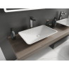 Mexen Esper stalviršio praustuvas iš konglomerato 60 x 38 cm, baltas - 23036001