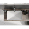 Mexen Esper stalviršio praustuvas iš konglomerato 60 x 38 cm, baltas - 23036001