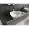 Mexen Ono stalviršio praustuvas iš konglomerato 51 x 39 cm, baltas - 23045101