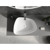 Mexen Ono stalviršio praustuvas iš konglomerato 51 x 39 cm, baltas - 23045101