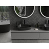 Mexen Ono stalviršinis praustuvas iš konglomerato 51 x 39 cm, juodas - 23045171