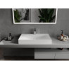 Mexen Poli stalviršio konglomerato praustuvas 1/O 80 x 48 cm, baltas - 23028001