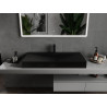 Mexen Poli stalviršio kriauklė iš konglomerato 1/O 100 x 48 cm, juoda - 23021071