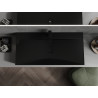 Mexen Poli stalviršio kriauklė iš konglomerato 1/O 100 x 48 cm, juoda - 23021071