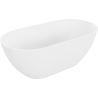 Mexen Rimini laisv standing vonia iš konglomerato 150 x 75 cm, balta matinė - 57241507500