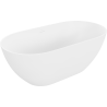 Mexen Rimini laisvai stovinti vonia iš konglomerato 150 x 75 cm, balta matinė - 57241507500