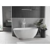Mexen Rimini laisv standing vonia iš konglomerato 150 x 75 cm, balta matinė - 57241507500