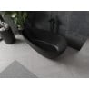 Mexen Palermo laisvai stovinti vonia iš konglomerato 150 x 78 cm, juoda matinė - 57211507870