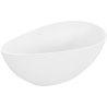 Mexen Parma laisvai stovinti vonia iš konglomerato 160 x 95 cm, matinė balta - 57231609500
