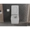 Mexen Vera WC dubuo, beapsauginis kraštas, su lėtai nusileidžiančiu slim dangčiu, duroplast, balta - 30164000