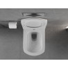 Mexen Vito wc dubenėlis Rimless su švelniai nusileidžiančiu plokščiu dangčiu, duroplastikas, blizgus baltas - 30174000