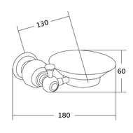 Mexen Estela muilinė, auksinė - 7011539-50