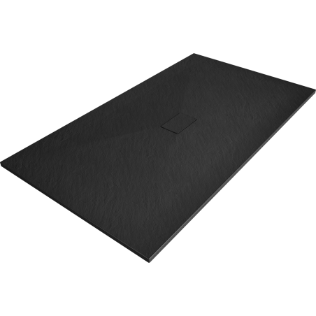 Mexen Hugo stačiakampis dušo padėklas SMC 200 x 100 cm, juodas - 42701020
