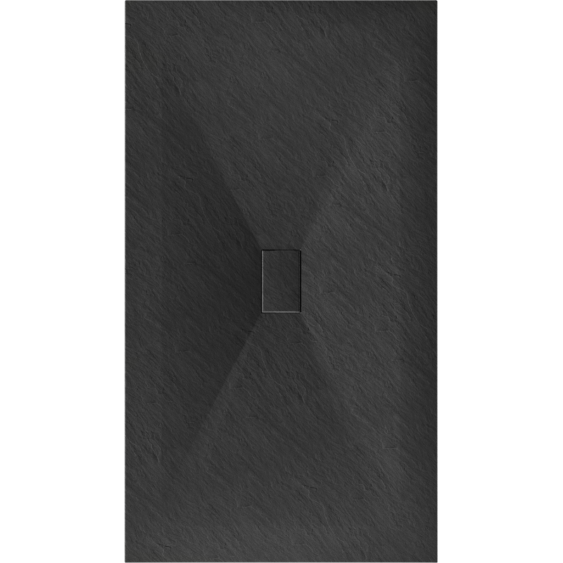 Mexen Hugo stačiakampė SMC 170 x 100 cm dušo kabina, juoda - 42701017