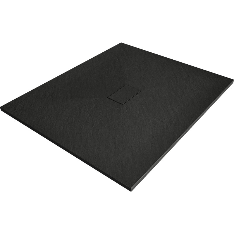 Mexen Hugo stačiakampė dušo plokštė SMC 110 x 100 cm, juoda - 42701011