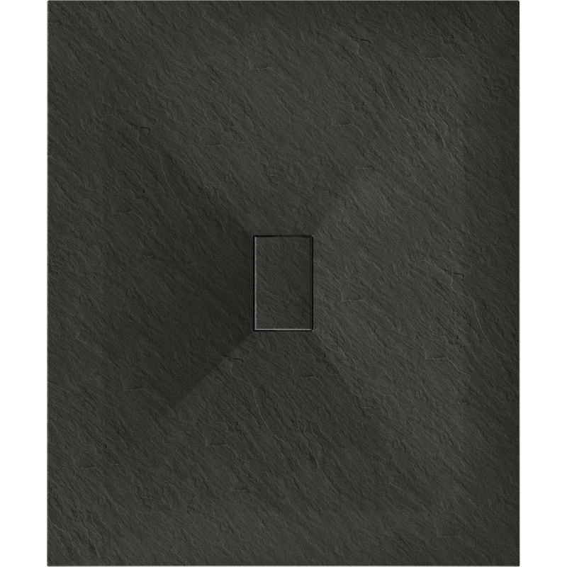 Mexen Hugo stačiakampė dušo padėklas SMC 110 x 100 cm, juoda - 42701011