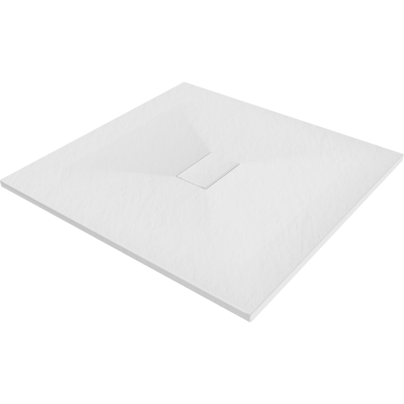 Mexen Hugo Ketvirtinis dušo padėklas SMC 100 x 100 cm, baltas - 42101010