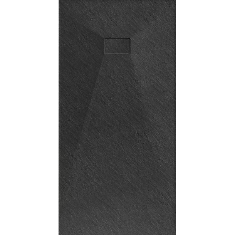 Mexen Hugo stačiakampė dušo plokštė SMC 180 x 80 cm, juoda - 42708018