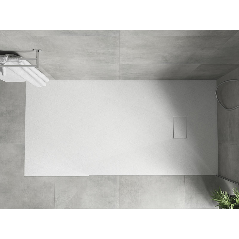 Mexen Hugo stačiakampio formos dušo padėklas SMC 170 x 90 cm, baltas - 42109017