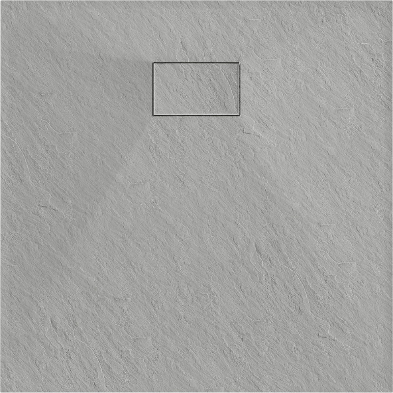 Mexen Hugo kvadratinis dušo padėklas SMC 90 x 90 cm, pilkas - 42619090