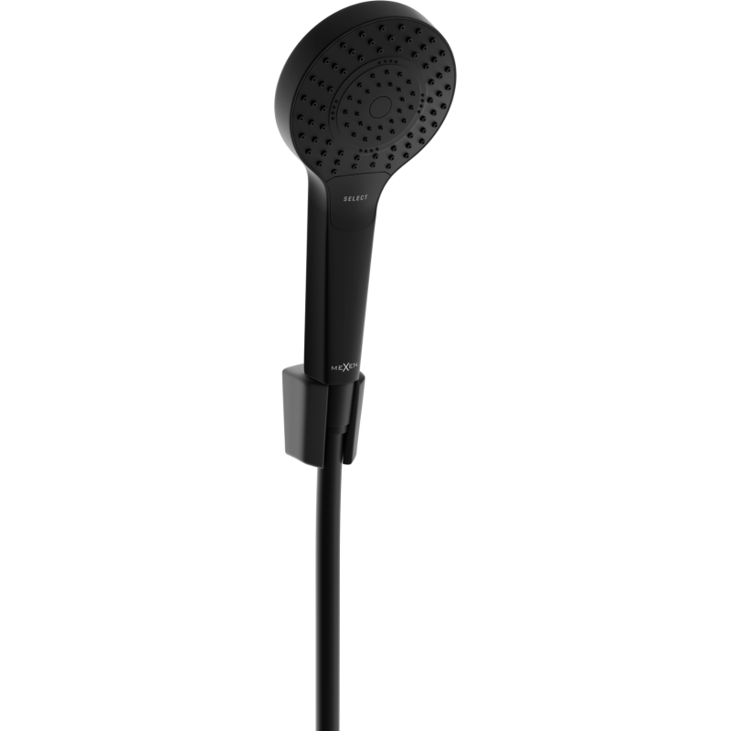 Mexen R-05 taškinis dušo komplektas, juodas - 785055052-70