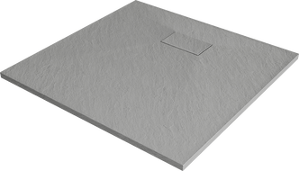 Mexen Hugo kvadratinis dušo padėklas SMC 80 x 80 cm, pilkas - 42618080