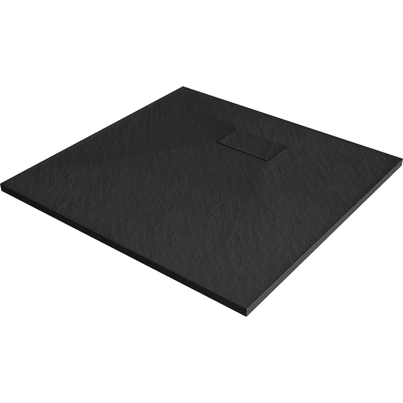 Mexen Hugo kvadratinis dušo padėklas SMC 90 x 90 cm, Juoda - 42709090