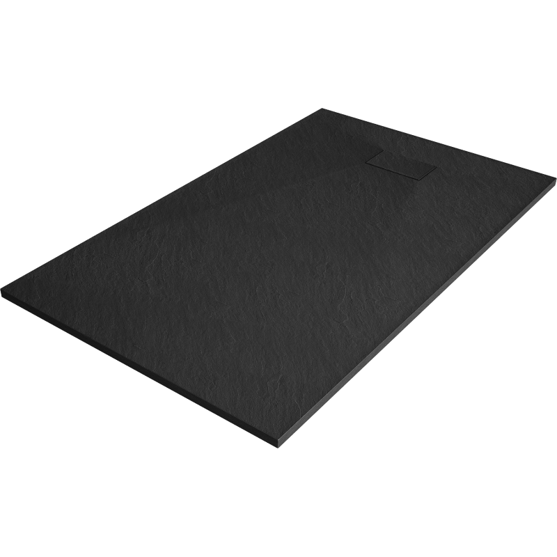 Mexen Hugo stačiakampė dušo padėklas SMC 150 x 80 cm, juoda - 42708015