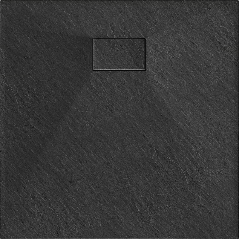 Mexen Hugo kvadratinis dušo padėklas SMC 70 x 70 cm, juodas - 42707070
