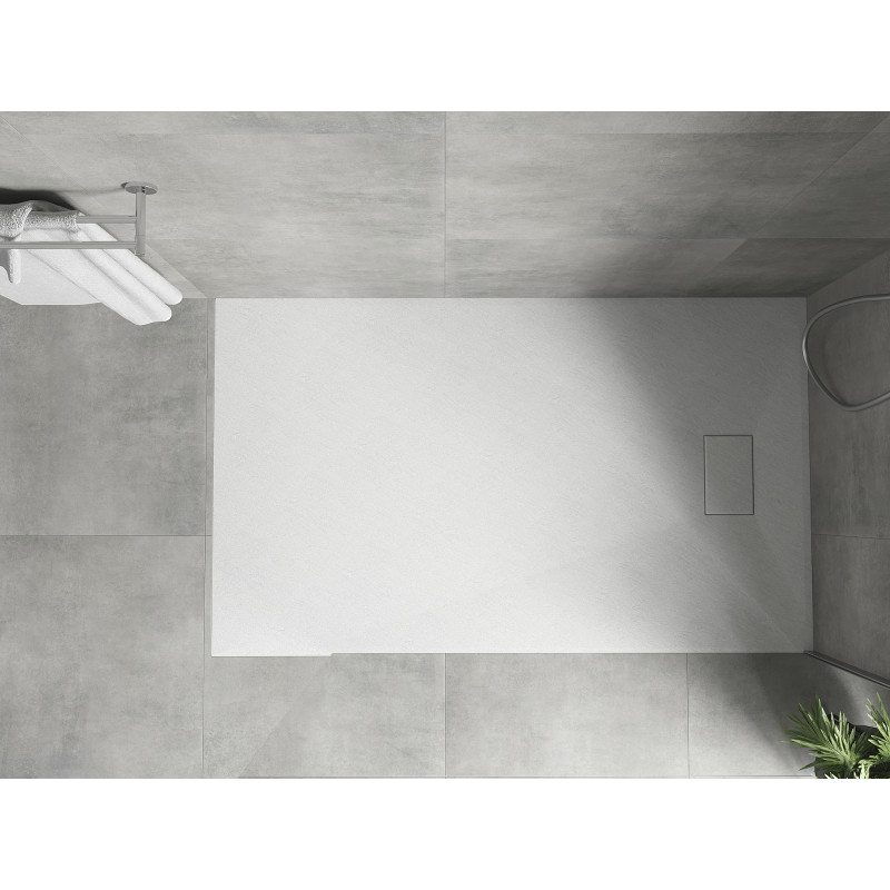 Mexen Hugo stačiakampis dušo padėklas SMC 160 x 90 cm, baltas - 42109016