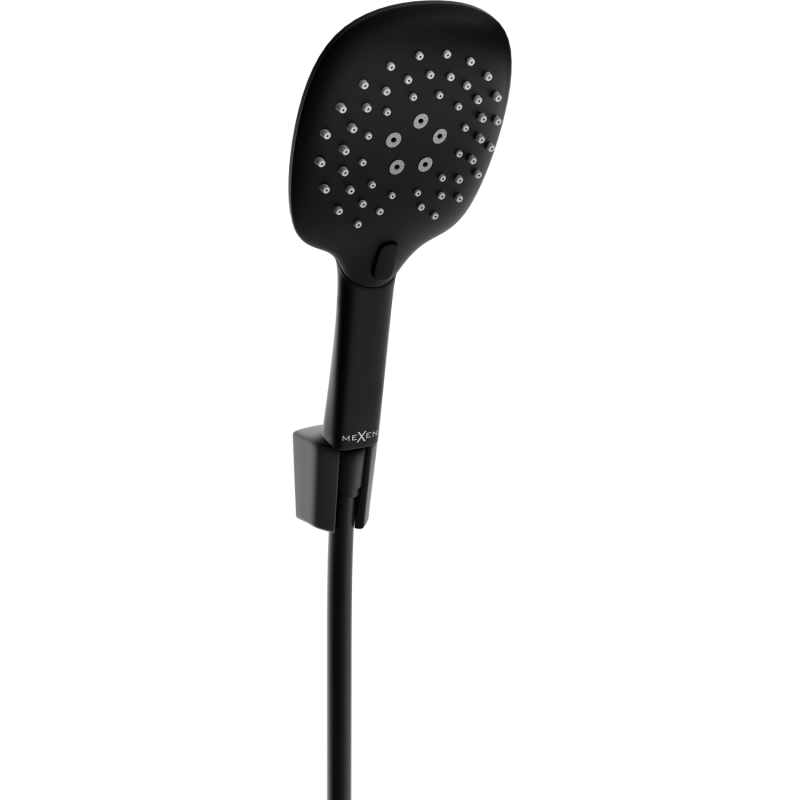 Mexen R-22 taškinis dušo rinkinys, juodas - 785225052-70