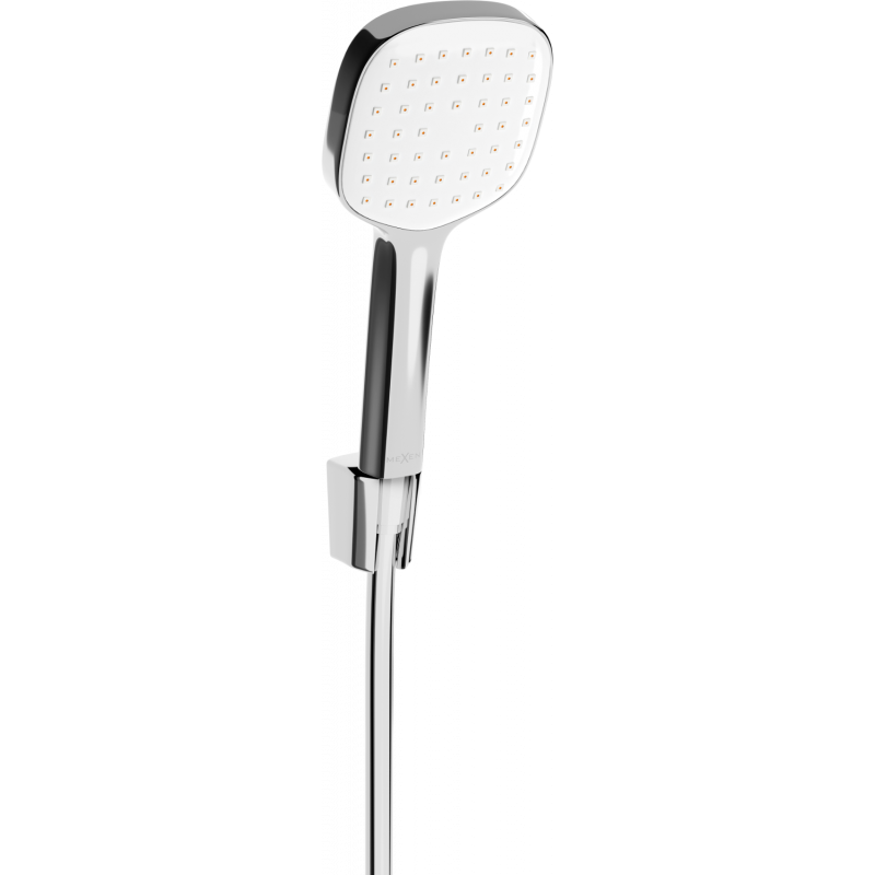 Mexen R-33 taškinis dušo komplektas, chromas/balta - 785335052-02