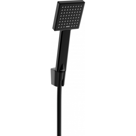 Mexen R-45 taškinis dušo komplektas, juodas - 785455052-70