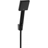 Mexen R-45 taškinis dušo komplektas, juodas - 785455052-70
