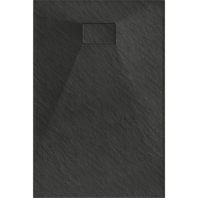 Mexen Hugo stačiakampis dušo padėklas SMC 130 x 70 cm, juodas - 42707013
