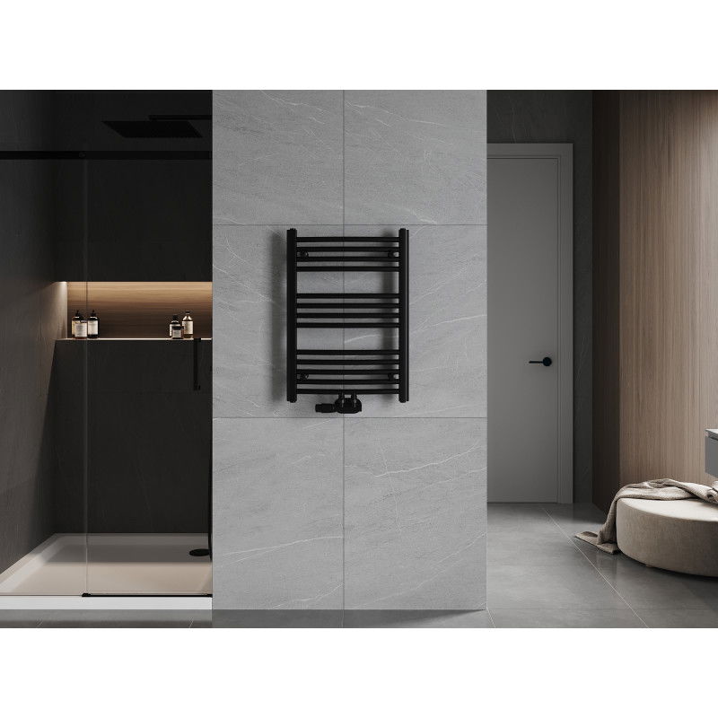 Mexen Ares vonios kambario radiatorius 700 x 500 mm, 286 W, juodas - W102-0700-500-00-70