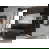 Mexen Ares vonios radiatorius 900 x 500 mm, 372 W, Juoda - W102-0900-500-00-70