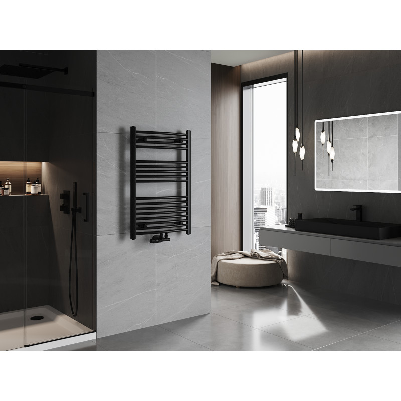 Mexen Ares vonios radiatorius 900 x 600 mm, 433 W, juodas - W102-0900-600-00-70