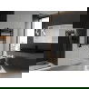 Mexen Ares vonios radiatorius 900 x 600 mm, 433 W, Juoda - W102-0900-600-00-70