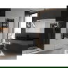 Mexen Ares vonios radiatorius 1200 x 400 mm, 442 W, Juoda - W102-1200-400-00-70