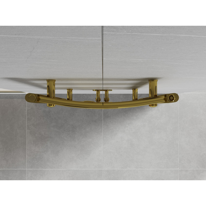 Mexen Ares vonios kambario radiatorius 1200 x 500 mm, 420 W, auksinis - W102-1200-500-00-50