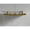 Mexen Ares vonios kambario radiatorius 1200 x 500 mm, 420 W, auksinis - W102-1200-500-00-50