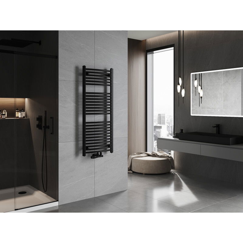 Mexen Ares vonios radiatorių 1200 x 500 mm, 531 W, juodas - W102-1200-500-00-70
