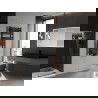 Mexen Ares vonios kambario radiatorius 1200 x 500 mm, 531 W, juodas - W102-1200-500-00-70