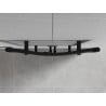 Mexen Ares vonios radiatorius 1500 x 600 mm, 733 W, juodas - W102-1500-600-00-70