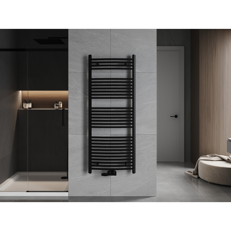 Mexen Ares vonios radiatorių 1500 x 600 mm, 733 W, juodas - W102-1500-600-00-70