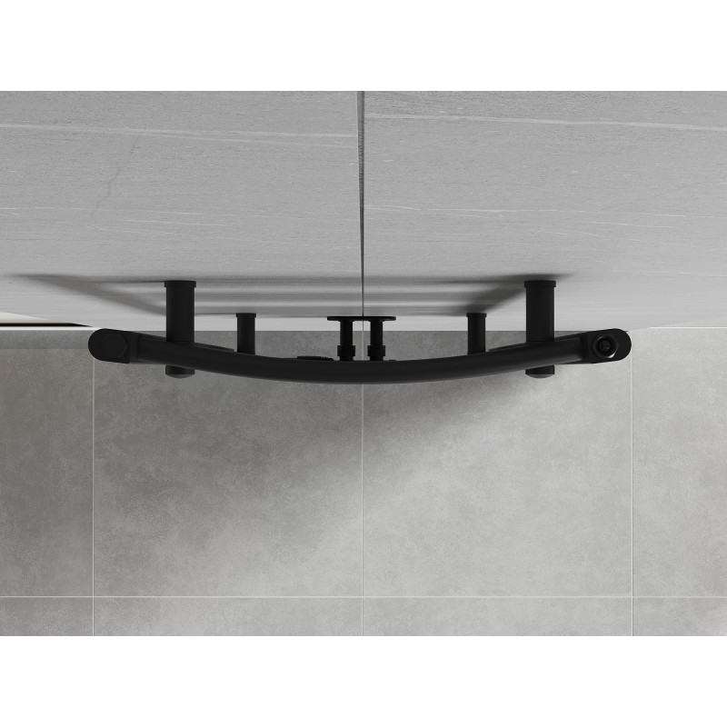 Mexen Ares vonios radiatorių 1800 x 500 mm, 820 W, juodas - W102-1800-500-00-70