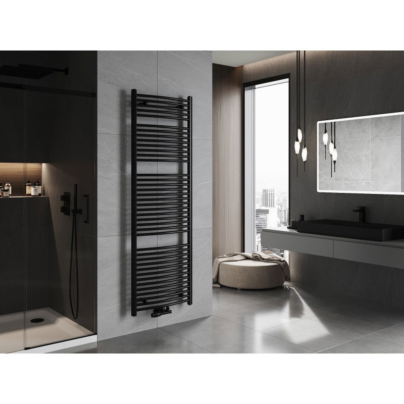 Mexen Ares vonios radiatorius 1800 x 600 mm, 958 W, juodas - W102-1800-600-00-70